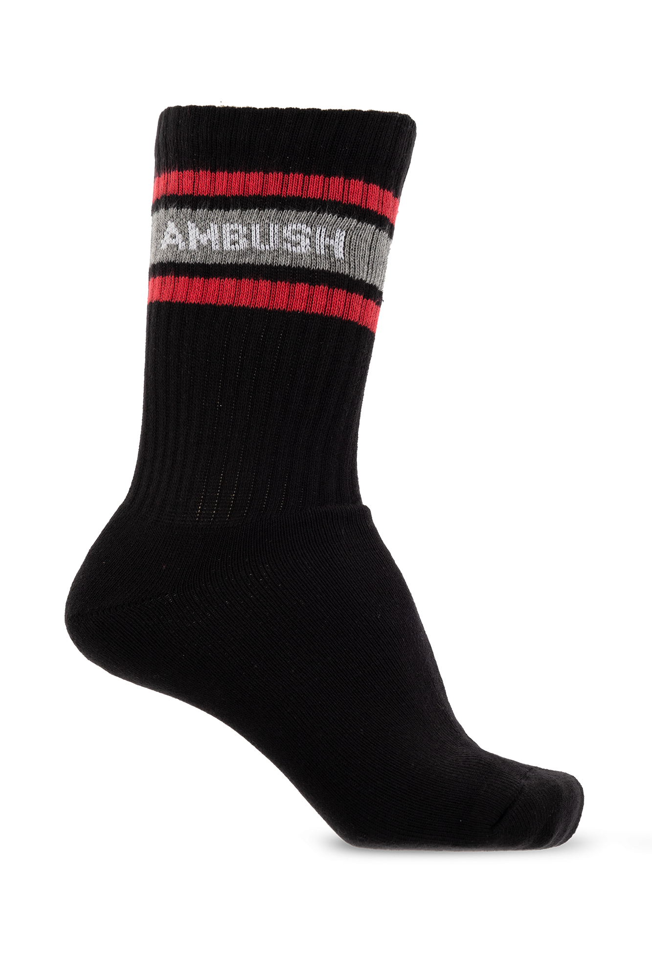 タイツ・ソックス AMBUSH Woman Socks Black 1 BWRA007F23KNI001 1006 Ambush Outlet: Socks woman - Black 1 | Ambush socks